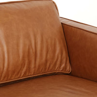 Emery Leather Sofa, Sonoma Butterscotch