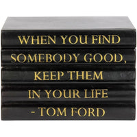 Leather "Book" Box, When You Find Somebody Good