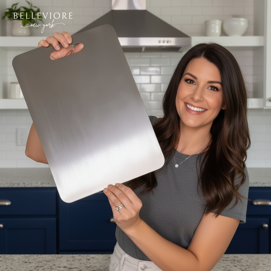 BelleViore Stainless Steel Cutting Board