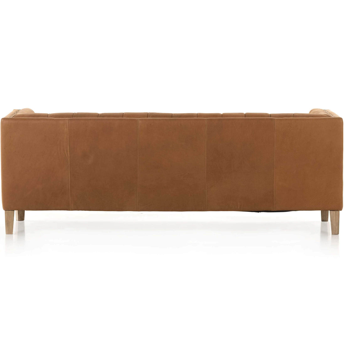 Abbott Leather Sofa, Heritage Camel