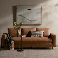 Dom Leather Sofa, Nantucket Taupe