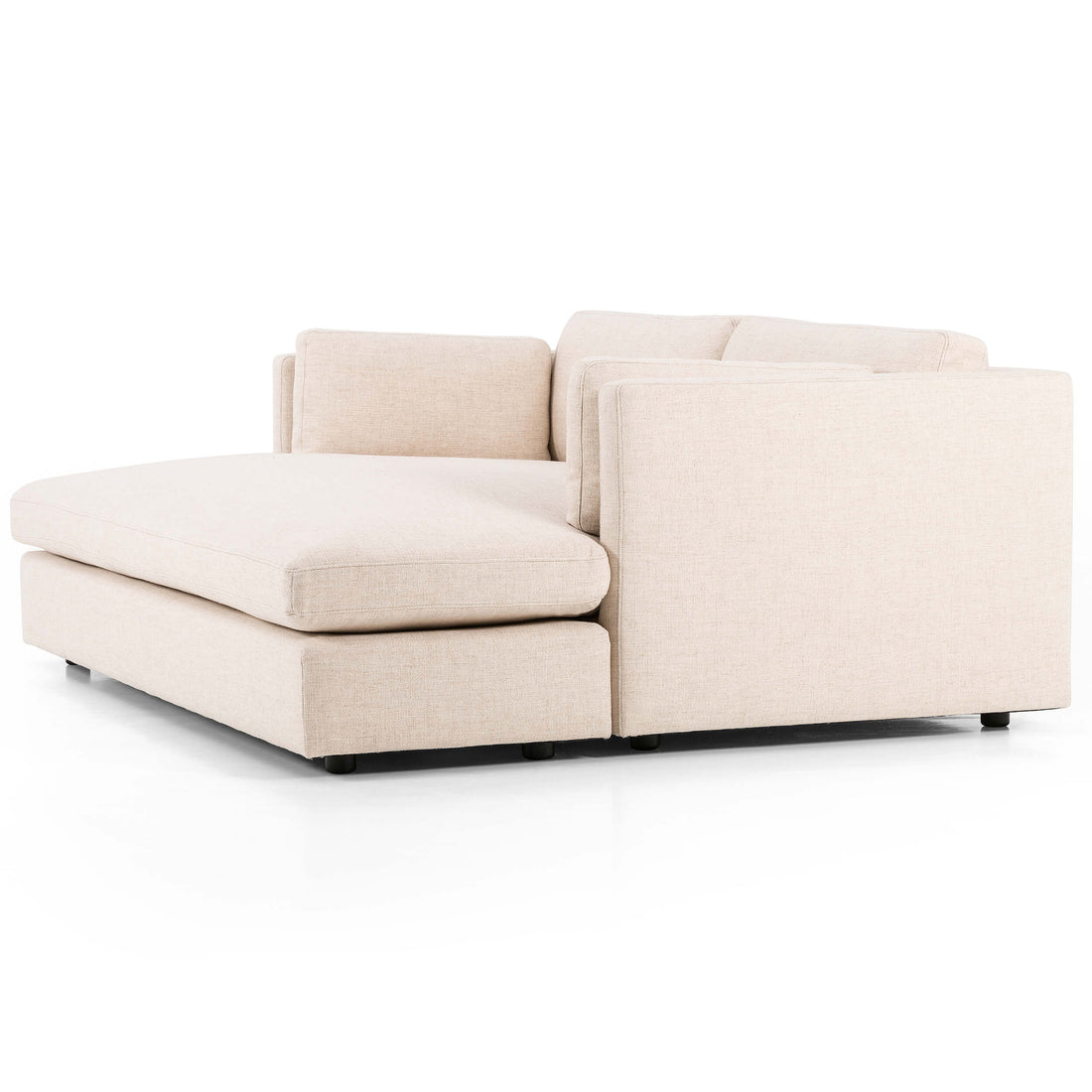 Archer Media Sofa, Thames Cream