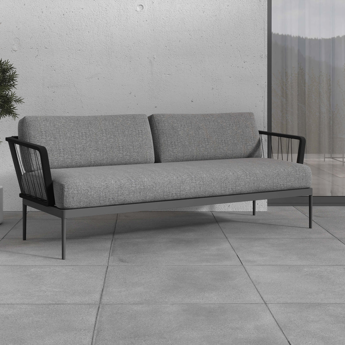 Catania Sofa, Copacabana Grey