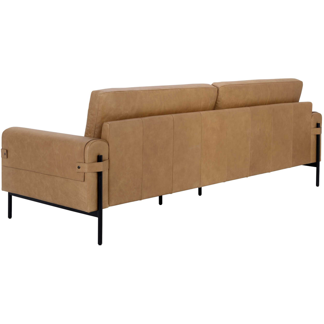 Camus Leather Sofa, Ludlow Sesame