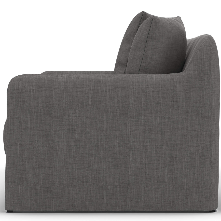 Dade Outdoor Sofa, Charcoal