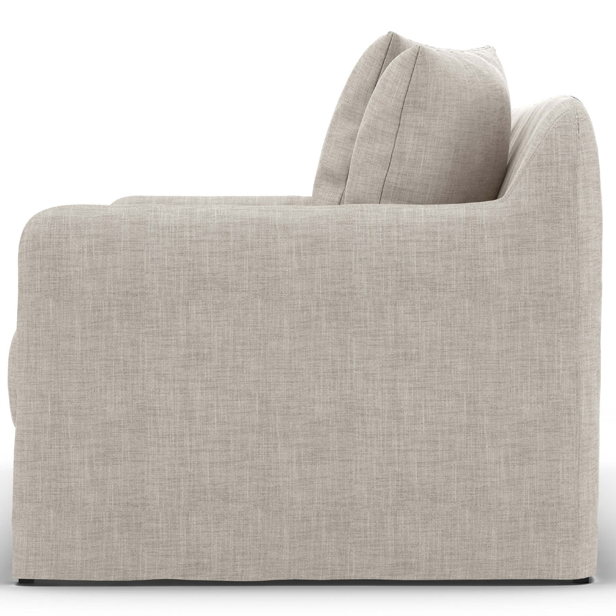 Dade Outdoor Sofa, Stone Grey