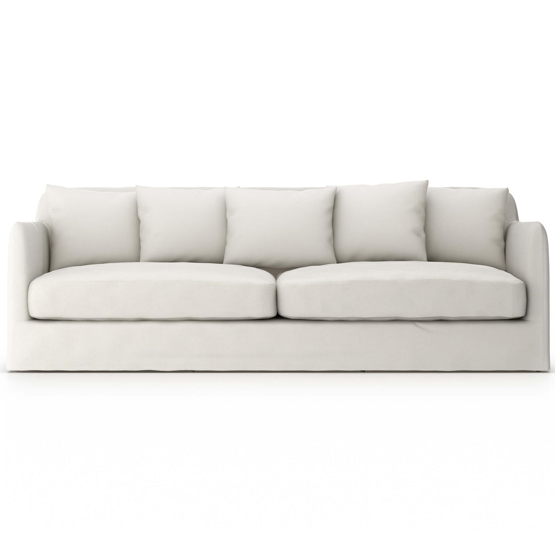 Dade Outdoor Sofa, Natural Ivory