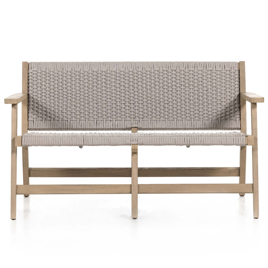 Delano Outdoor Sofa, Washed Brown