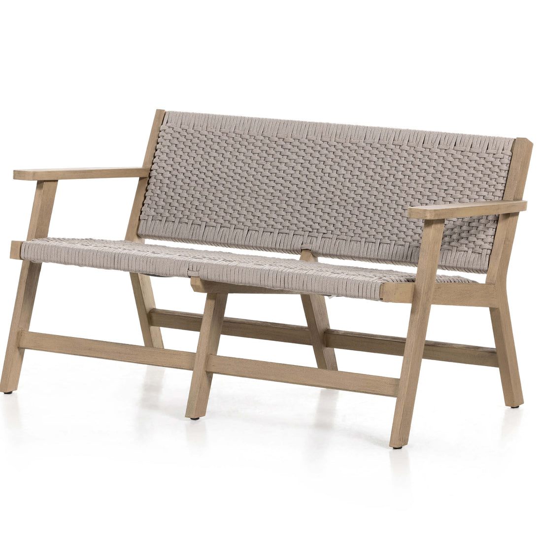 Delano Outdoor Sofa, Washed Brown