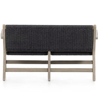 Delano Outdoor Sofa, Weathered Grey