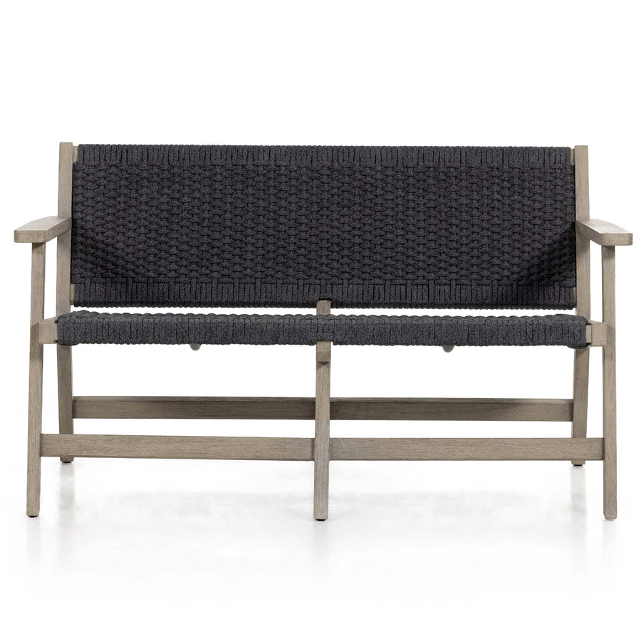 Delano Outdoor Sofa, Weathered Grey