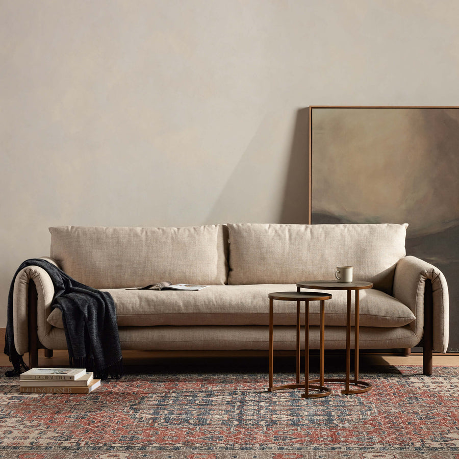 Fleming Sofa, Alcala Wheat