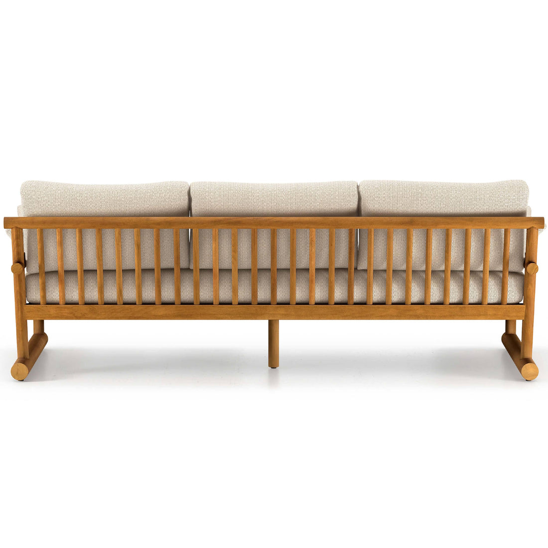 Fremont 89" Outdoor Sofa,  Faye Sand/Natural Teak