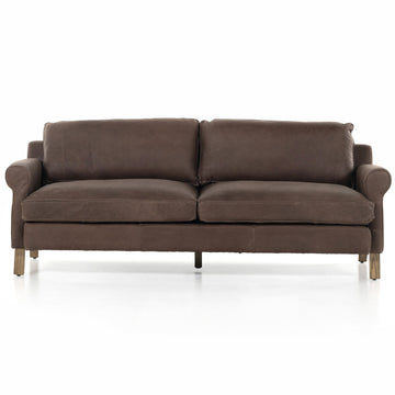 Cormac Leather Sofa, Heritage Chocolate