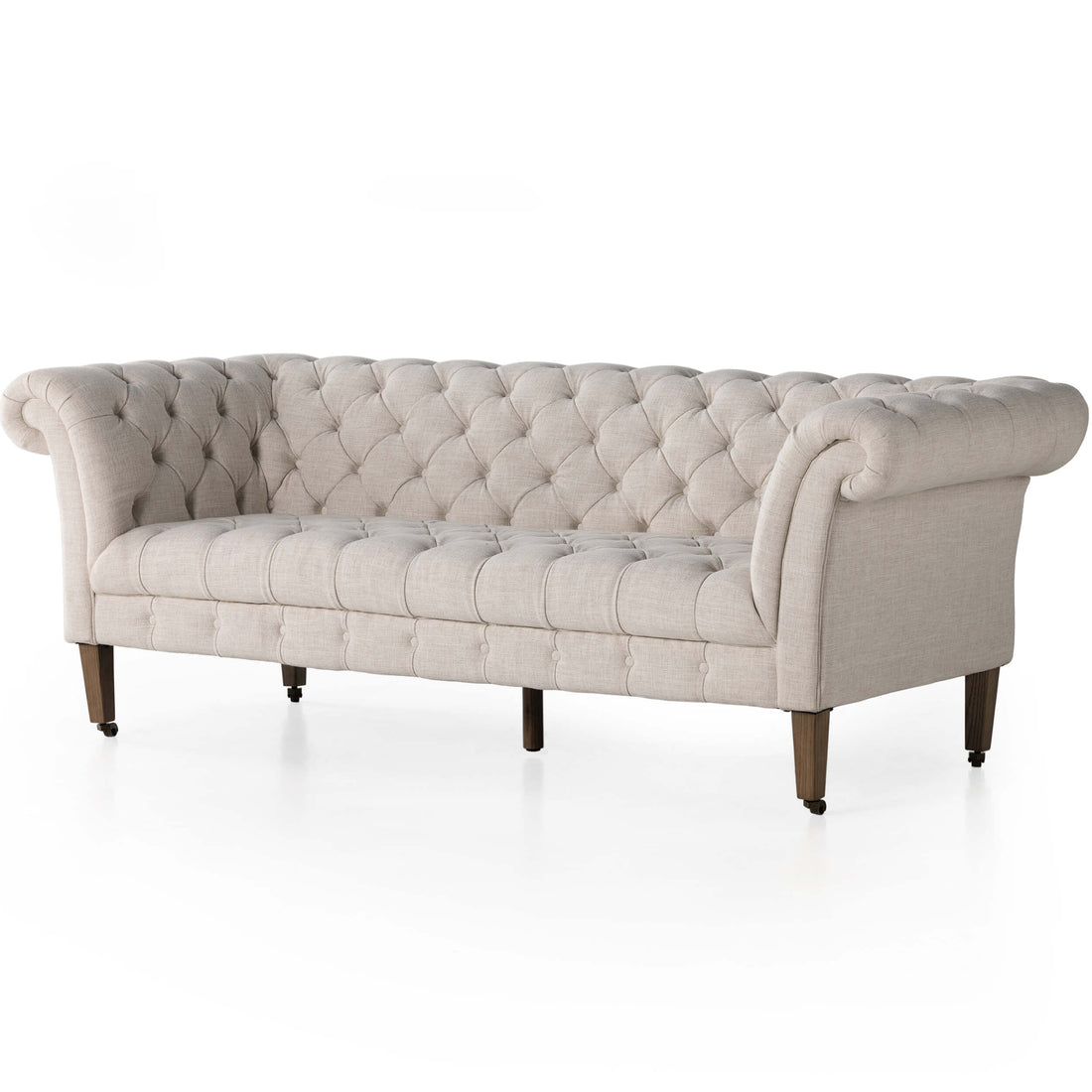 Briscoe 82" Sofa, Mixt Linen Natural