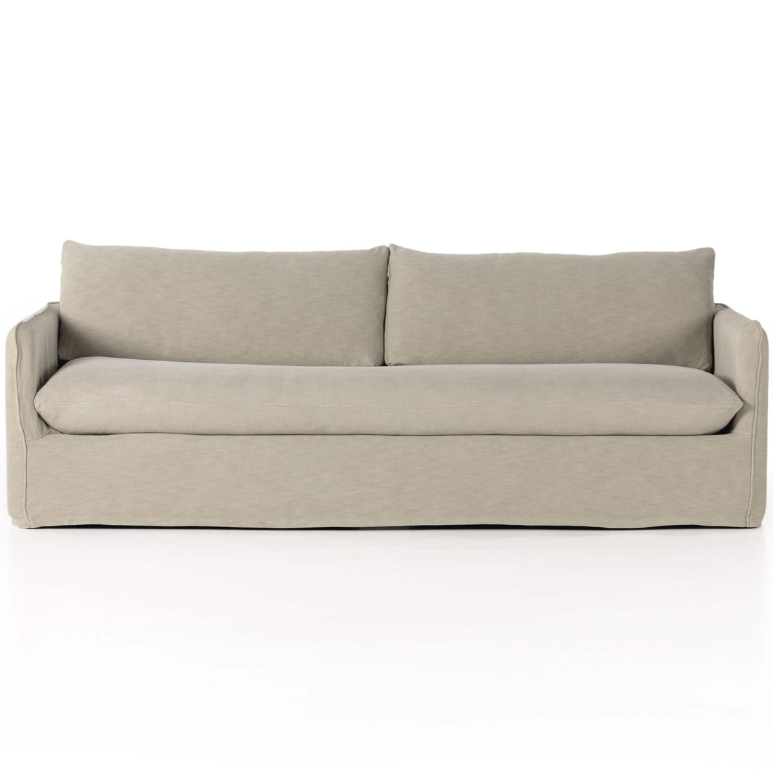 Capella Slipcover Sofa, Bergamo Canvas