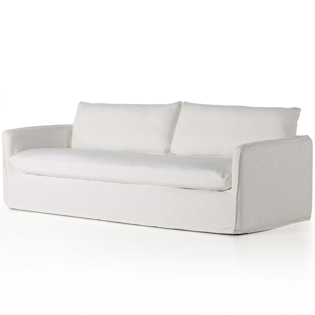 Capella Slipcover Sofa, Bergamo Cream