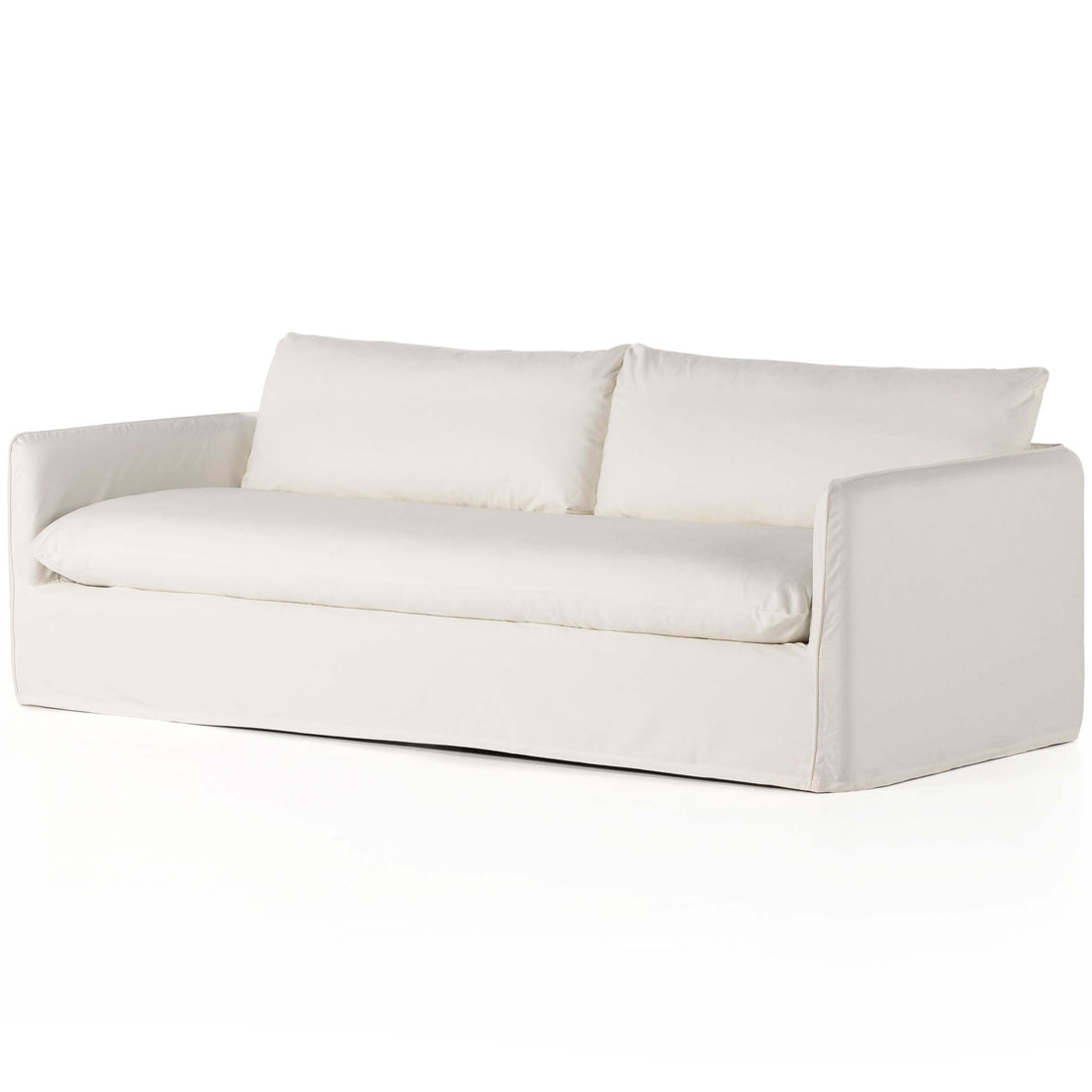 Capella Slipcover Sofa, Shiloh Cream