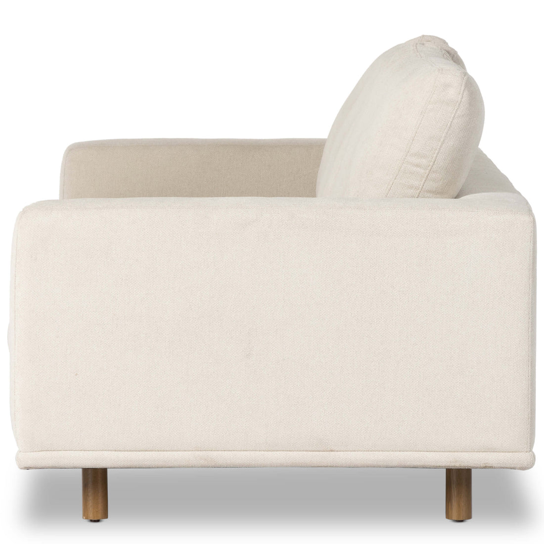 Dom 97" Sofa, Bonnell Ivory