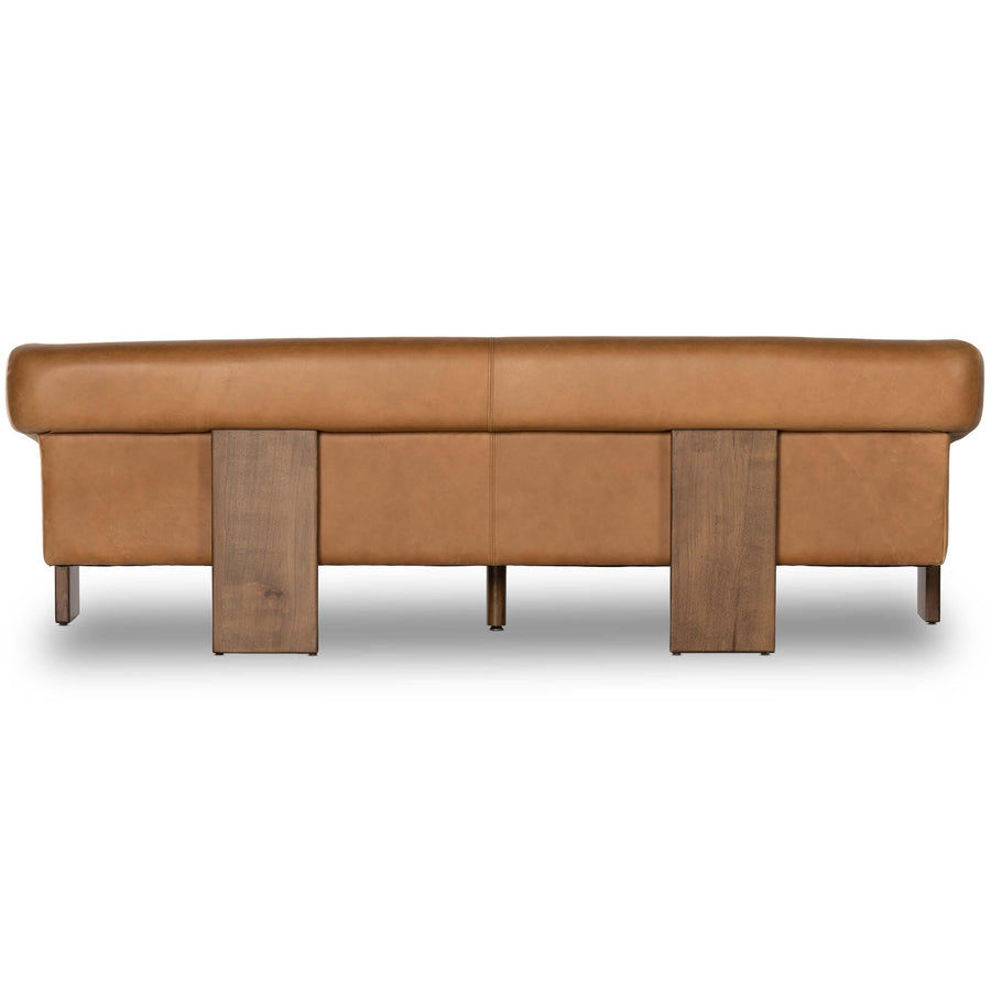 Cairo Leather Sofa, Palermo Cognac