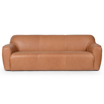 Ericksen Leather Sofa, Palermo Cognac