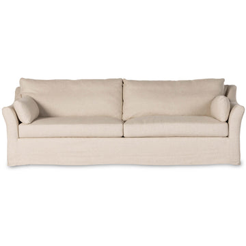 Delray Slipcover Sofa, Evere Oatmeal