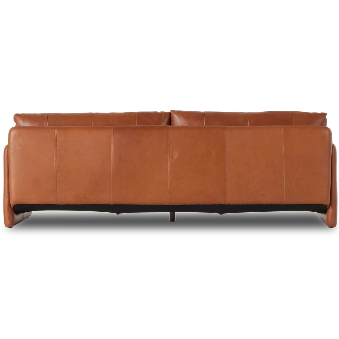 Ethan Leather Sofa, Freehand Soft Grain Nutmeg