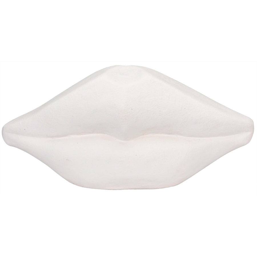 Lips, White Fiber Cement