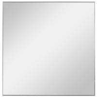 Alexo Square Mirror, Silver