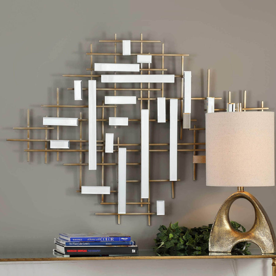 Apollo Mirrored Wall Decor