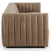 Augustine 88" Leather Sofa, Palermo Drift