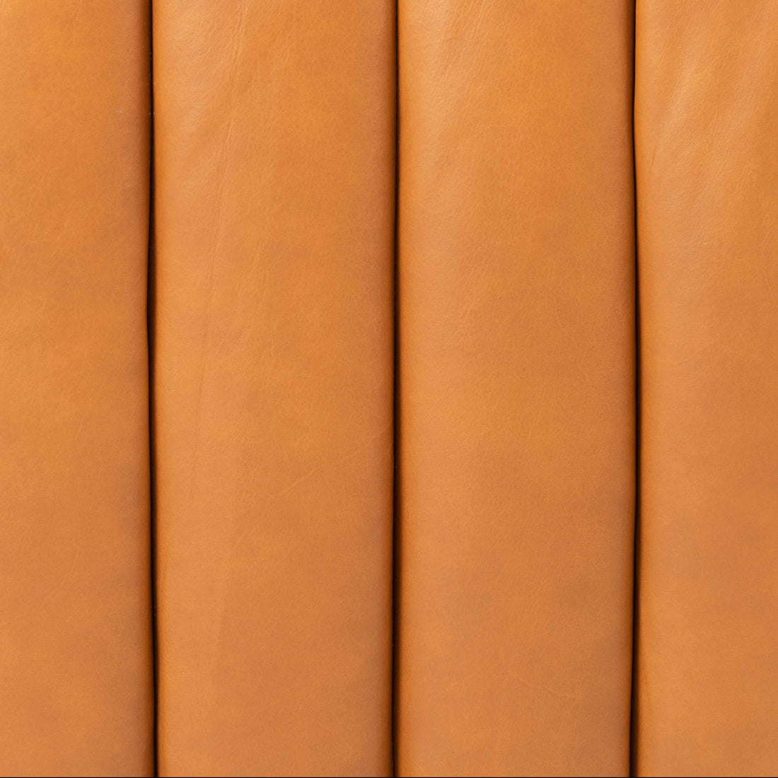 Augustine Leather Sofa, Hudson Lager