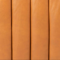 Augustine Leather Sofa, Hudson Lager