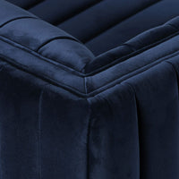 Augustine Sofa, Sapphire Navy
