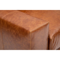 Axel Leather Sofa, Laguna Cognac