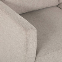 Braxton Sofa, Cobblestone Jute