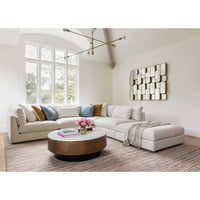 Canute Mirror, Antique Gold