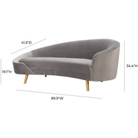 Cleopatra Sofa, Grey