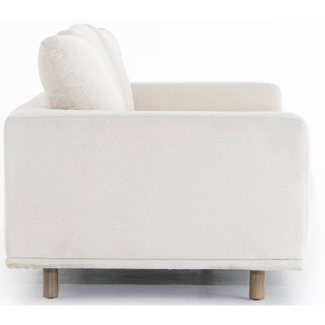 Dom 87" Sofa, Bonnell Ivory