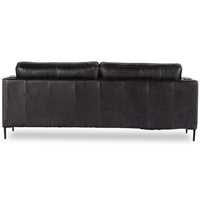 Emery Leather Sofa, Sonoma Black