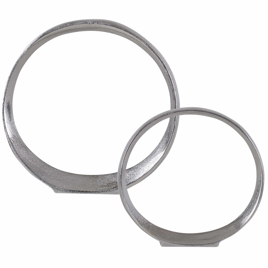 Orbits Ring Sculpture, Nickel