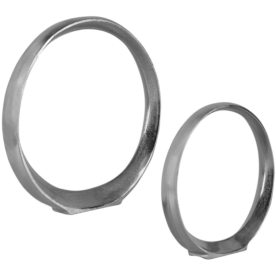 Orbits Ring Sculpture, Nickel