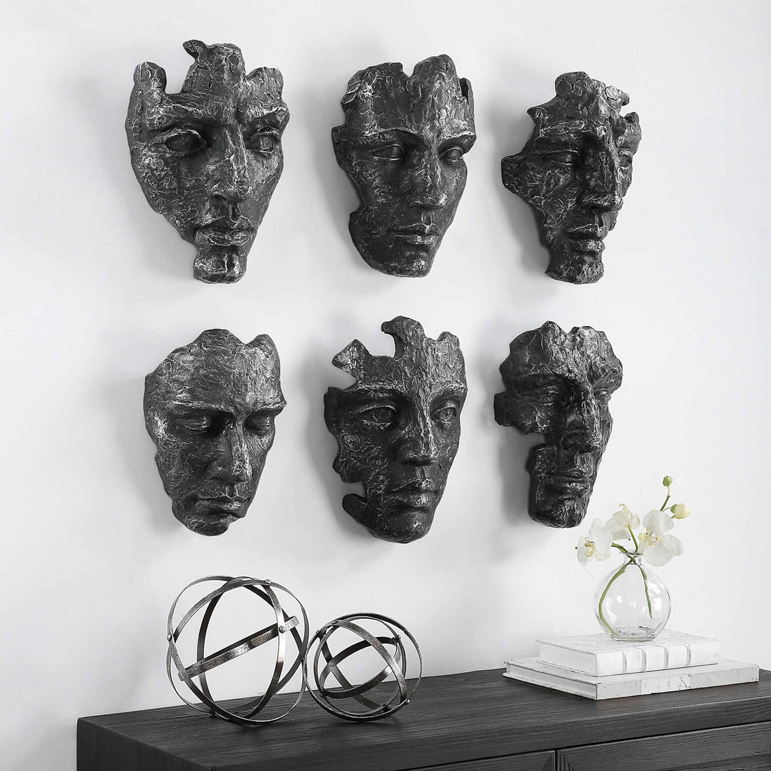 Self-Portrait Wall Decor, Set of 6