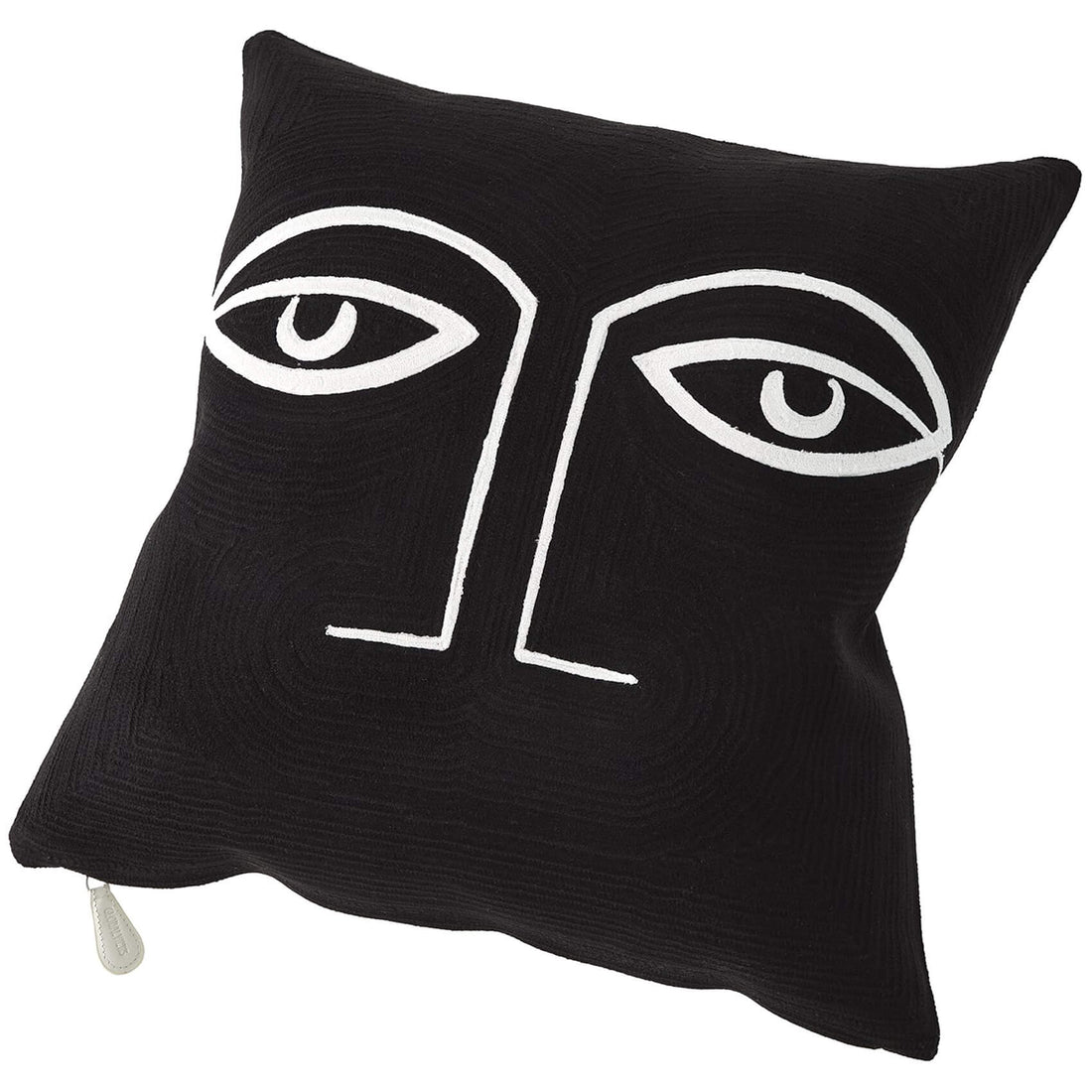 Two Eye Pillow, Black and White Reversible