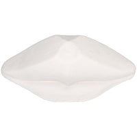 Lips, White Fiber Cement