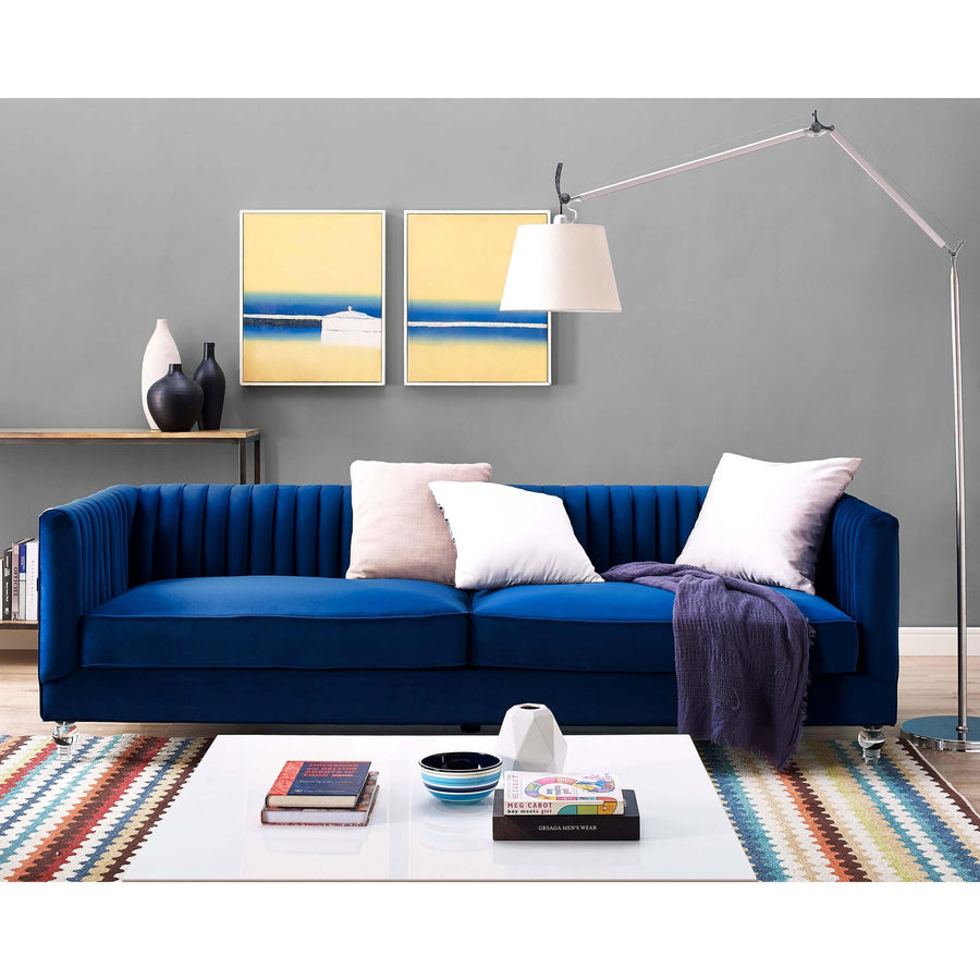 Aviator Sofa, Blue