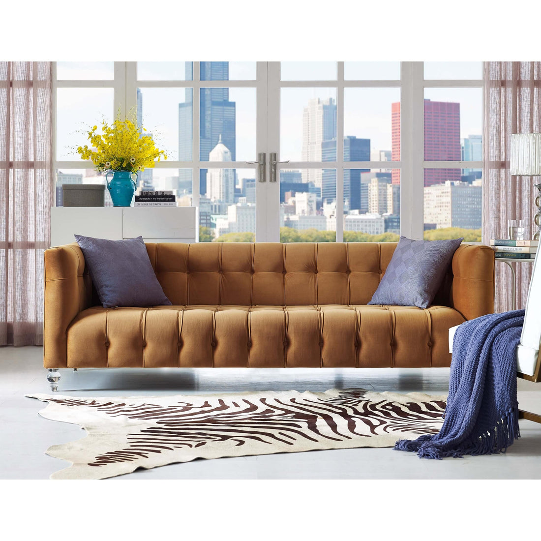 Bea Sofa, Cognac