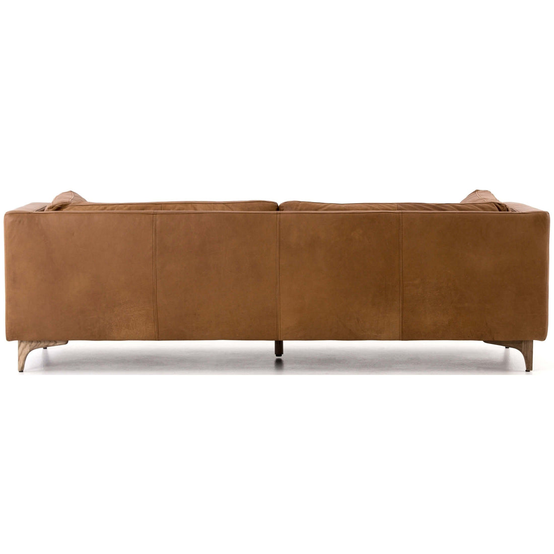 Beckwith Leather Sofa, Natural Washed Camel