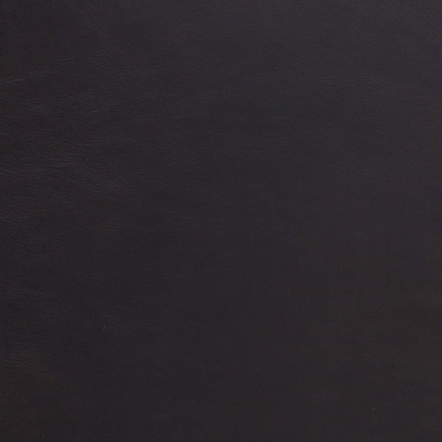 Beckwith Leather Sofa, Rider Black