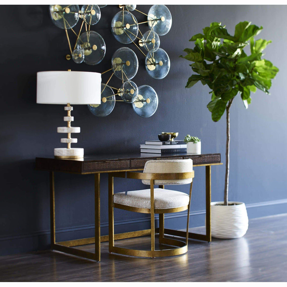 Calypso Glass Wall Decor